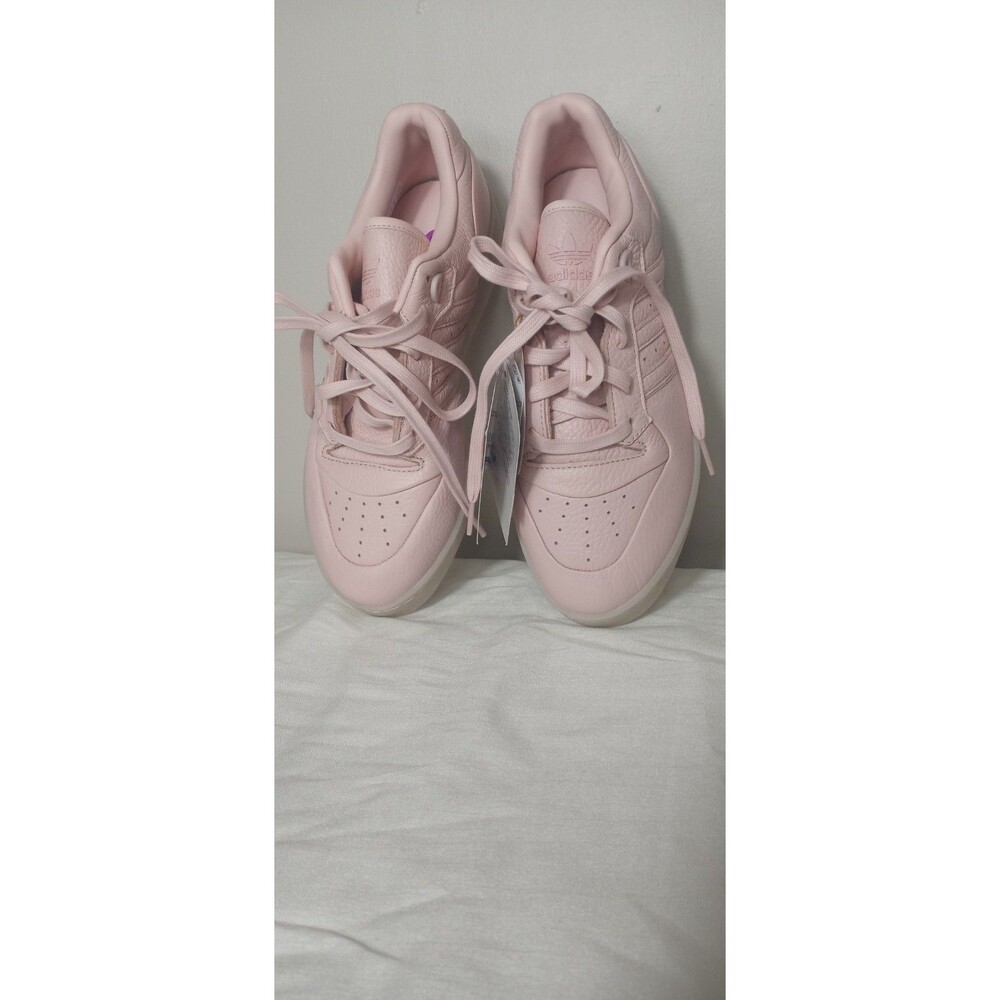 Mens adidas Rivalry Low Lux IF7183 Sandy Pink / Ivory / Sandy Pink   8.5 9. 5wmn
